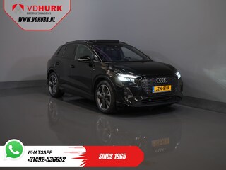 Audi Q4 40 77kWh 523 km WLTP S-Line/ Pano/ Keyless/ Virtual Cockpit/ Leder/ Stoelverw./ Elek.Klep/ 20" LMV/ Climate/ PDC