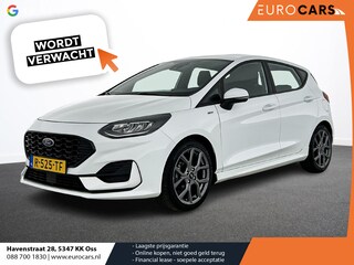 Ford Fiesta 1.0 EcoBoost Hybrid ST-Line Navigatie Apple Carplay/Android Auto Parkeersensoren achter Cruise Control Climate Control Lichtmetalen velgen
