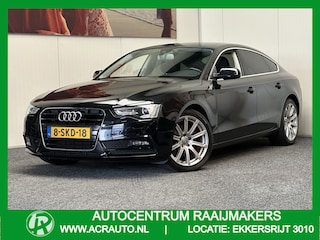 Audi A5 SPORTBACK 1.8 TFSI BUSINESS EDITION NAVIGATIE ADAPTIVE CRUISE CONTROL ELEK. VERSTELBARE VOORSTOELEN BLUETOOTH TELEFOON DODEHOEKSENSOREN AFN. TREKHAAK PDC ZEER MOOI !! 3010 DEK