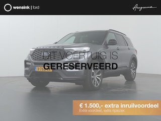Ford Explorer 3.0 V6 EcoBoost PHEV ST-Line | Trekhaak | Panoramadak | B&O | Cruise Control Adaptief | Leder | Parkeercamera 360° | Stoel/Stuurverwarming |