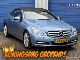 Mercedes-Benz E-klasse Cabrio 200 CGI Avantgarde * Airco * Cruise Control * NAVI * Stoel/Nekverwarming *