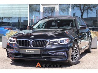 BMW 5-serie Touring (g31) 530i SportLine 252pk | Pano I Navi I Head Up | Cruise | Climate | Stoelverwarming | Trekhaak