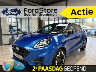 Ford Puma EcoBoost Hybrid 155 pk ST-Line X | Trekhaak | Winter Pack | 360° Camera | B&O | Adapt. cruise | Gar. tm 2028
