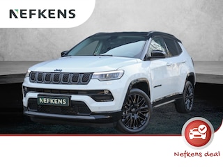 Jeep Compass 4XE 240pk S Automaat | Plug-in Hybrid | LEER | Stoelverwarming | 19'' LM velgen | Camera | AppleCarPlay/Android
