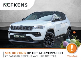 Jeep Compass 4XE 240pk S Automaat | Plug-in Hybrid | LEER | Stoelverwarming | 19'' LM velgen | Camera | AppleCarPlay/Android