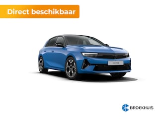 Opel Astra GS | 18" Lichtmetalen velgen bi-colour met grijze accenten, Pentagon | Black pack voor het exterieur | Draadloze Apple Carplay en Android Auto