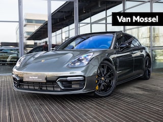 Porsche Panamera Sport Turismo 2.9 4 E-Hybrid | SPORTDESIGN | SPORTUITLAATSYSTEEM | AVENTURINGROEN | KERAMISCHE REMMEN | 21 INCH ZWART | BOSE | ACHTERASBESTURING |