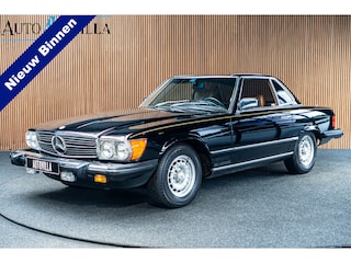 Mercedes-Benz SL 380 SL Aut. Hardtop Beige leer Airco Cruise Elektr. bedienbare ramen & buitenspiegels Elektr. bedienbare antenne LM velgen