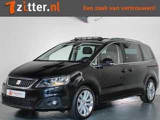 Seat Alhambra 2.0 TSI Style 7-Persoons, Panoramadak, Trekhaak, Kinderzitjes, Cruise Control,