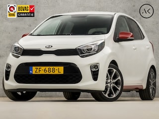 Kia Picanto 1.0 CVVT Design Sport (APPLE CARPLAY, NAVIGATIE, CLIMATE, LEDER, GETINT GLAS, SPORTSTOELEN, CAMERA, CRUISE, TREKHAAK, NIEUWSTAAT)