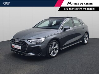 Audi A3 Sportback 35 TFSI/150PK S Line · Panoramadak · Camera · SONOS · Stoelverwarming · Apple/Android Car Play ·  Leder/Stof · Drive select · Garantie t/m 08-07-2027