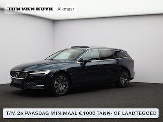 Volvo V60 T6 AWD Recharge Inscription /Trekhaak / Pan. dak / 360 camera / Stoel+stuur+achterbankverwarming / Privacy glass