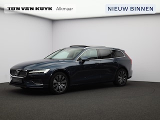 Volvo V60 T6 AWD Recharge Inscription /Trekhaak / Pan. dak / 360 camera / Stoel+stuur+achterbankverwarming / Privacy glass
