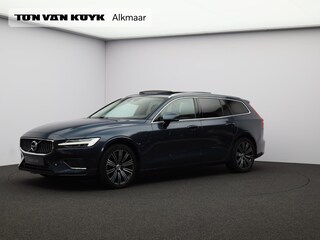Volvo V60 T6 AWD Recharge Inscription /Trekhaak / Pan. dak / 360 camera / Stoel+stuur+achterbankverwarming / Privacy glass