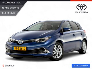 Toyota Auris 1.8 Hybrid Lease Pro | Panoramadak | Stoelverwarming | Leer | LED | PDC V+A | Cruise | Keyless | Camera | Navi