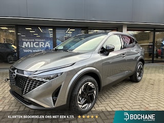 Nissan Qashqai 1.3 MHEV Xtronic N-Connecta Nieuw uit voorraad leverbaar | Automaat | Draadloze telefoonlader | Panoramadak | Parkeersensoren voor- en achter | Climate Control | Fabrieksgarantie