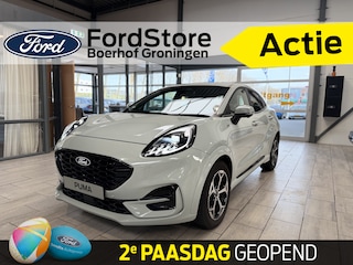 Ford Puma EcoBoost 155 pk Hybrid ST-Line | Trekhaak | Winter Pack | Adapt. Cruise | 360 Camera | El. a. klep | 4 seiz. banden | LED | fabr. gar. tm 2029