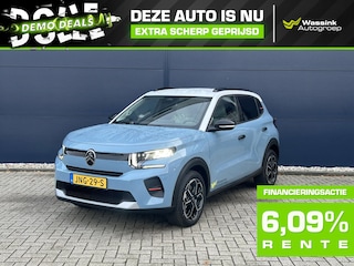 Citroën C3 44kWh Comfort Range Max | Navigatie | 17inch velgen | Camera | Carplay/Android Auto | Climate control
