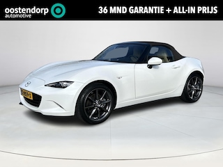 Mazda MX-5 2.0 SkyActiv-G 184 Chairo |De Mazda MX-5 Chairo was een speciale uitvoering die in 2019 werd uitgebracht, Het betrof een gelimiteerde reeks| Navigatiesysteem|Bosse| Climate control|