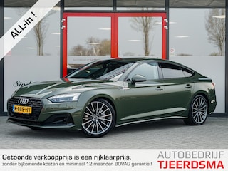 Audi A5 Sportback 40 TFSI S edition | Stoelverwarming | Camera | Adaptieve Cruise Control | Massage Stoelen | Dode Hoek Detectie | Navigatie | Privacy Glas | LED Koplampen | Virtual Cockpit | Elektrische Kofferklep | All Season Banden | 19'' Lichtmetalen Velgen |