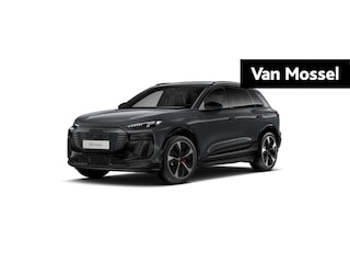 Audi Q6 e-tron First edition quattro 100 kWh l S line l Glazen panoramadak l Adaptive cruise control l Luchtvering l Bang & Olufsen l Elektr. verstelbare voorstoelen l Geheugenfunctie bestuurdersstoel l 360 graden camera l Head-up display l Apple Carplay / Android Auto l MMI-bijrijdersscherm l Rood gespoten remzadels l Exterieurpakket zwart