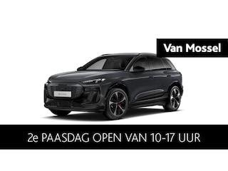 Audi Q6 e-tron First edition quattro 100 kWh l S line l Glazen panoramadak l Adaptive cruise control l Luchtvering l Bang & Olufsen l Elektr. verstelbare voorstoelen l Geheugenfunctie bestuurdersstoel l 360 graden camera l Head-up display l Apple Carplay / Android Auto l MMI-bijrijdersscherm l Rood gespoten remzadels l Exterieurpakket zwart