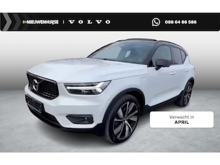Volvo XC40 Plug-in Hybrid T5 R-Design | Trekhaak | Panoramadak | 20 inch velgen | 360 camera | Stoel- en stuurverwarming | Harman Kardon audio | Verwarmbare voorruit | Adaptive cruise control | Actieve LED koplampen | Elektrische stoelverstelling | Getint glas | Navigatie | Apple Carplay / Android Auto | Draadloze telefoonlader | LED mistlampen |