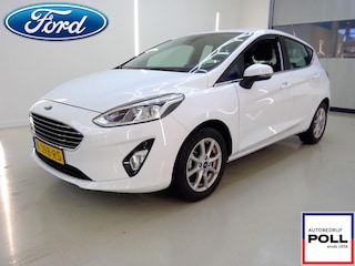 Ford Fiesta 125pk EcoBoost Hybrid Titanium Climat Cruise Parkeersensoren 12.000km Dealeronderhouden