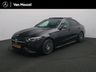 Mercedes-Benz C-klasse 180 AMG Line / Panoramadak/ Night/ 19 inch/ El. Trekhaak