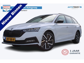 Skoda Octavia Combi 1.4 TSI iV PHEV Sportline Business | Incl. 12 maanden garantie | Cruise control | Schuif/kantel dak | Apple carplay/Android auto | Parkeercamera | Stoelverwarming | 100% onderhouden | Head-up display |