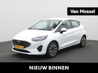 Ford Fiesta 1.0 EcoBoost Hybrid Titanium | ANDROID AUTO | PARKEERSENS. | START STOP | DAB | FROZEN WHITE |