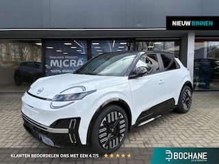 Nissan Micra ADVANCE - Launch Edition 52 kWh Nieuw uit voorraad leverbaar | Navigatiesysteem | Apple CarPlay & Android Auto | Achteruitrijcamera | Parkeersensoren voor- en achter | Climate Control | Fabrieksgarantie