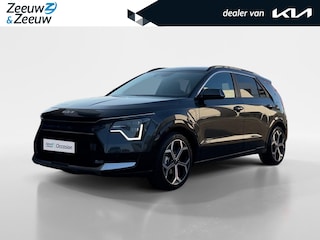 Kia Niro 1.6 GDi PHEV Dynamicplusline Edition | Apple Carplay / Android Auto | Navigatiesysteem | Licht + Regensensor | Stoel + Stuurverwarming | Elektrisch Bedienbare Achterklep | Elektrisch Verstelbare Bestuurderstoel | Dodehoekdetectie + Correctie | 18"lichtmetalen Velgen |