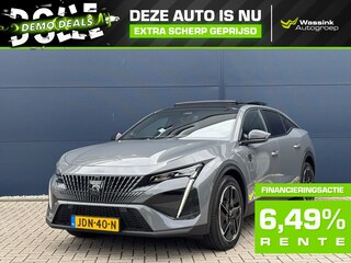 Peugeot 408 58kWh 210pk GT Avantage | Focal | Schuifdak | Matrix-LED | 19 inch | 360 camera | Stoelverwarming | Massage