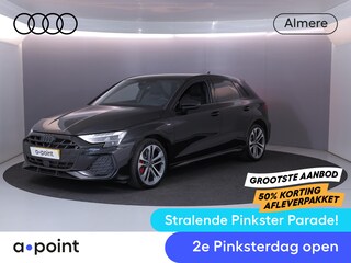Audi A3 Sportback 45 TFSI e S edition Competition 272 pk S-tronic | Verlengde garantie | Navigatie | Parkeersensoren (Park assist) | Achteruitrijcamera | Stoelverwarming | S-Line |