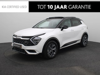 Kia Sportage 1.6 T-GDi Hybrid GT-PlusLine Leder | Pano Dak | Stoelverwarming en Verkoeling | Elektr. Stoel met Geheugen | Camera | Navi | Clima | Cruise