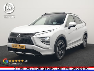 Mitsubishi Eclipse Cross 2.4 Instyle PHEV 188pk Dealer O.H. | Trekhaak Af Fabriek | Panodak | Head Up | Adaptive Cruise | 360 Camera | Lederen Sportstoelen Verwarmd | Keyless | Stuur Verwarmd | Apple Carplay | Blis | Navigatie | DAB | Plug In Hybrid |