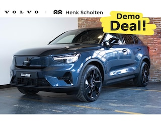 Volvo EC40 Single Motor Extended Range Plus Black Edition | Demo Deal | Panoramadak | Verwarmbare voorstoelen&stuurwiel | 360º Camera | Premium audio by Harman Kardon | Keyless Entry/Start | Warmtepomp | 20 inch lichtmetalen velgen