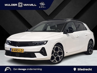 Opel Astra Ultimate 1.2 Turbo 130pk EAT8 | HUD | PANO | ALCANTARA / LEDER | STOELMEMORY | TREKHAAK | NAVIGATIE | LED PIXEL | APPLE CARPLAY / ANDROID AUTO | TWO-TONE! | VOORRUITVERWARMING | ISOFIX | OPEL PURE PANEL |