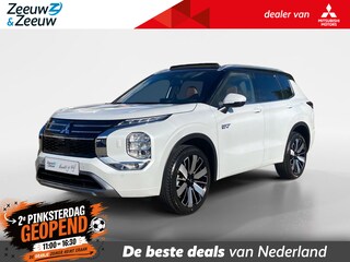 Mitsubishi Outlander 2.4 PHEV Instyle+ | €7500 voorraadkorting | Bruin lederen bekleding | Schuif-/kanteldak | Stoel verwarming en verkoeling | Apple Carplay/android auto | Elektrische achterklep |
