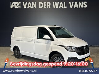 Volkswagen Transporter 2.0 TDI 150pk Automaat L1H1 Euro6 Airco | Navigatie | Camera | Android Auto | Cruisecontrol | Trekhaak Parkeersensoren, Bijrijdersbank
