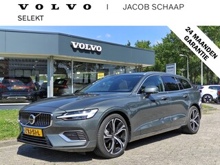 Volvo V60 T6 350PK Plug-in hybrid AWD Ultra Dark | Demo | Blis | Stoelventilatie | Massage Stoelen | Panodak | 360 Camera | B&W