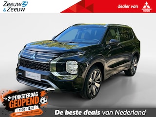 Mitsubishi Outlander 2.4 PHEV Instyle+ | €7500 voorraadkorting | Bruin lederen bekleding | Schuif-/kanteldak | Stoel verwarming en verkoeling | Apple Carplay/android auto | Elektrische achterklep |