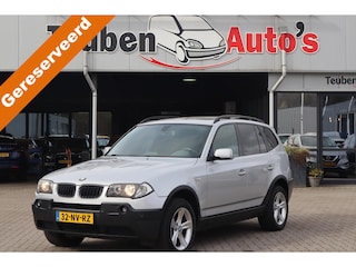BMW X3 3.0i Executive Panoramadak, Schuif- kanteldak, Trekhaak, Cruise control, Elektrische ramen