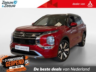 Mitsubishi Outlander 2.4 PHEV | INSTYLE + | €7500 voorraadkorting | Bruin lederen bekleding | Schuif-/kanteldak | Stoel verwarming en verkoeling | Apple Carplay/android auto | Elektrische achterklep |