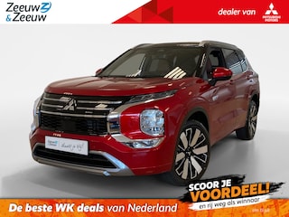 Mitsubishi Outlander 2.4 PHEV | INSTYLE + | €7500 voorraadkorting | Bruin lederen bekleding | Schuif-/kanteldak | Stoel verwarming en verkoeling | Apple Carplay/android auto | Elektrische achterklep |