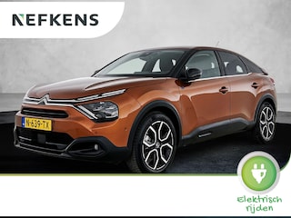 Citroën C4 EV Shine 50 kWh 136pk | Navigatie | Achteruitrijcamera | Half Lederen comfortstoelen | Climate Control | Adaptieve Cruise Control | Full Led koplampen | Head-up display | Parkeersensoren v+a | Keyless | Dodehoeksensor | Apple Carplay / Android Auto | Bluetooth | DAB+ radio | Donker getint glas | 18" lichtmetalen velgen |