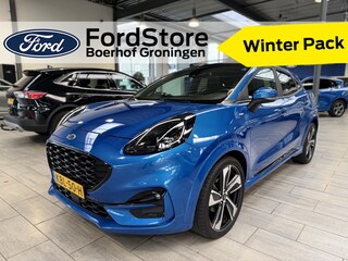 Ford Puma EcoBoost Hybrid 155 pk ST-Line | Pano | Winter Pack | Camera | LED | 19" | Adapt. cruise | 100% dealer onderh.