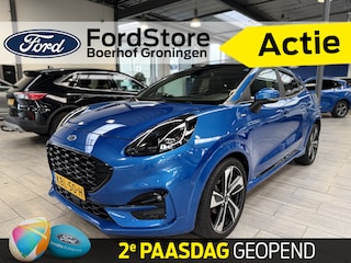 Ford Puma EcoBoost Hybrid 155 pk ST-Line | Pano | Winter Pack | Camera | LED | 19" | Adapt. cruise | 100% dealer onderh.