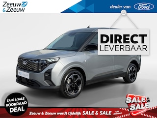 Ford Transit Courier E-Transit Limited 44 kWh | Uit Voorraad Leverbaar | Prijs Exclusief BTW / Inclusief BPM & Kosten Rijklaarmaken | Automaat | Trekhaak | Navigatiesysteem | Adaptieve Cruise Control | Dodehoek detectie